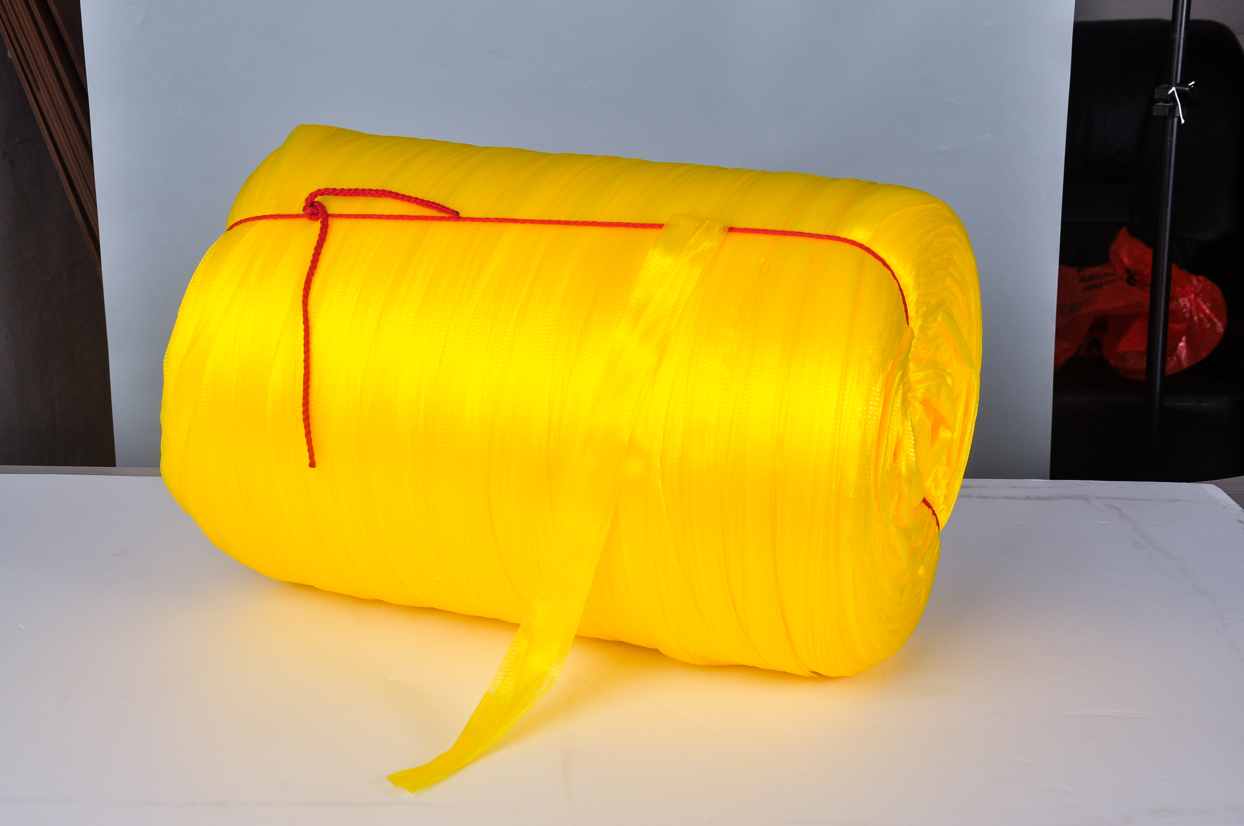 الأكثر مبيعا صفراء بلاستيك الشبكة البلاستيكية TJ093