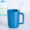أكواب شهيرة حديثة لغسول الفم BPA أكواب بلاستيكية زرقاء حليب الفم