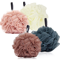 مجموعة نفخة الاستحمام 4 عبوات